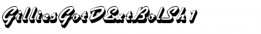 Download GilliesGotDExtBolSh1 Font Download GilliesGotDExtBolSh1 Font