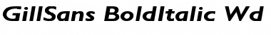 Download GillSans-BoldItalic Wd Font Download GillSans-BoldItalic Wd Font