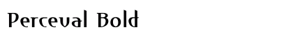 Perceval Bold preview