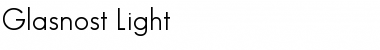 Download Glasnost Font