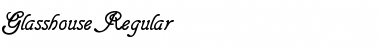 Download Glasshouse Font Download Glasshouse Font