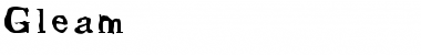 Download Gleam Font