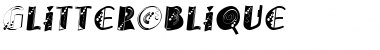 Download GlitterOblique Font Download GlitterOblique Font