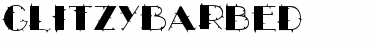 Download GLitzyBarbed Font Download GLitzyBarbed Font