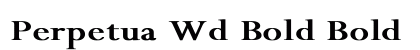 Perpetua Wd Bold Bold preview