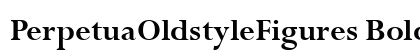 PerpetuaOldstyleFigures Bold preview