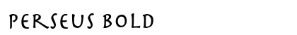 Perseus Bold preview