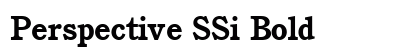 Perspective SSi Bold preview