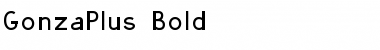 GonzaPlus Bold Font