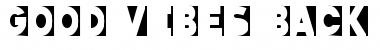 Download Good Vibes Backbeat Font