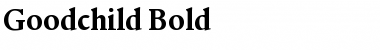 Goodchild Bold Font