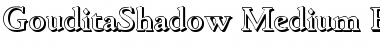 GouditaShadow-Medium Regular Font