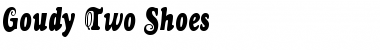 Goudy Two Shoes Regular Font
