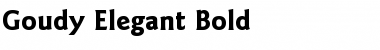 Download Goudy-Elegant Font