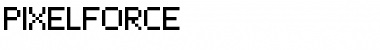 Download PixelForce Font Download PixelForce Font