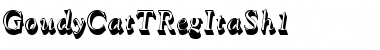 GoudyCatTRegItaSh1 Regular Font