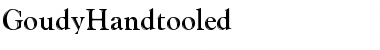 Download GoudyHandtooled Font