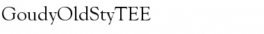 GoudyOldStyTEE Regular Font