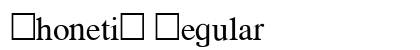 Phonetic Regular preview