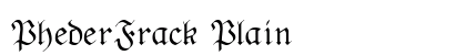PhederFrack Plain preview