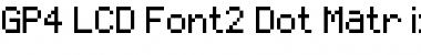 GP4_LCD_Font2 Dot Matrix Font