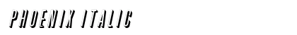 Phoenix Italic Preview