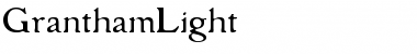 GranthamLight Light Font