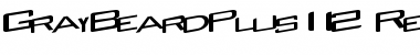 Download GrayBeardPlus112 Font