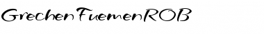 GrechenFuemenROB Regular Font