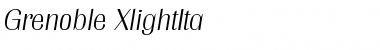 Download Grenoble-XlightIta Font