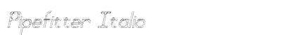 Pipefitter Italic Preview