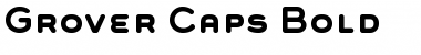 Download Grover Caps Font