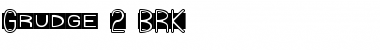 Download Grudge 2 BRK Font