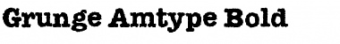Download Grunge Amtype Bold Font