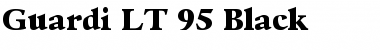 Guardi LT Black Regular Font