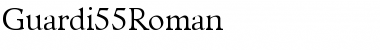 Guardi55Roman Roman Font