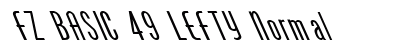 FZ BASIC 49 LEFTY Normal preview