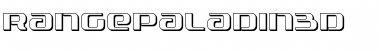 Download Range Paladin 3D Font Download Range Paladin 3D Font