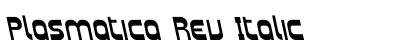 Plasmatica Rev Italic preview