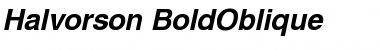 Download Halvorson-BoldOblique Font Download Halvorson-BoldOblique Font