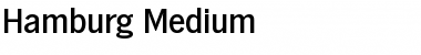 Hamburg-Medium Regular Font