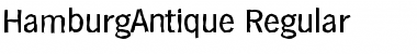 HamburgAntique Regular Font