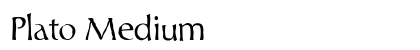 Plato Medium Preview