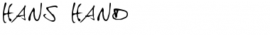 Download hans hand Font Download hans hand Font
