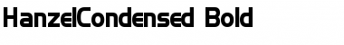 HanzelCondensed Bold Font