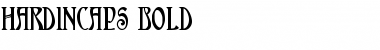 HardinCaps Bold Font