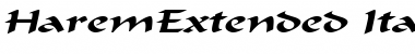 Download HaremExtended Font