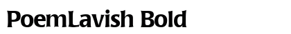 PoemLavish Bold preview