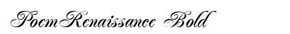 PoemRenaissance Bold preview