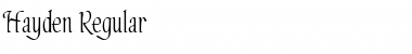 Download Hayden Font Download Hayden Font
